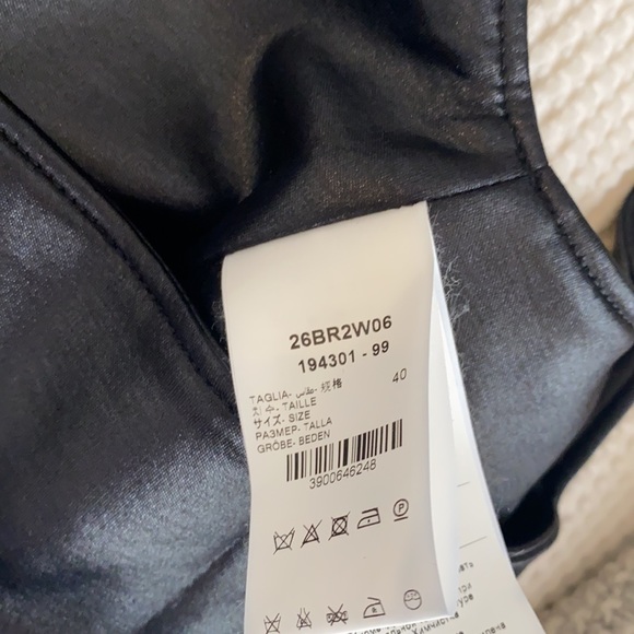 Brognano Leather bra top - Picture 6 of 7